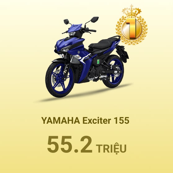 Giải vô địch bảng xếp hạng giải đấu Vmax x PG Soft là Yamaha Exciter 155 trị giá 55.2 triệu